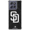 MLB San Diego Padres Dark Wash Moto G Power 5G (2025) Clear Case
