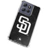 MLB San Diego Padres Dark Wash Moto G Power 5G (2025) Clear Case