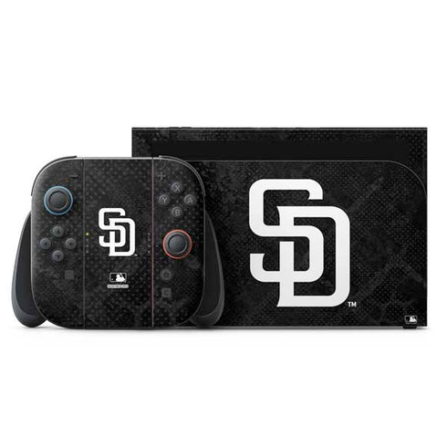 MLB San Diego Padres Dark Wash Nintendo Skins