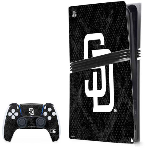 MLB San Diego Padres Dark Wash PlayStation PS5 Skins