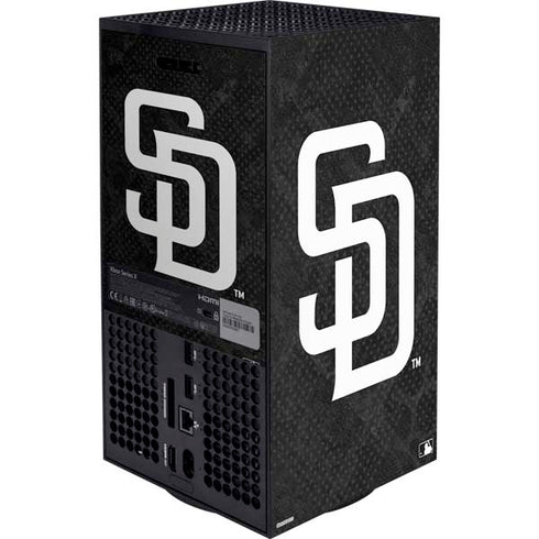 MLB San Diego Padres Dark Wash Xbox Series X Bundle Skin