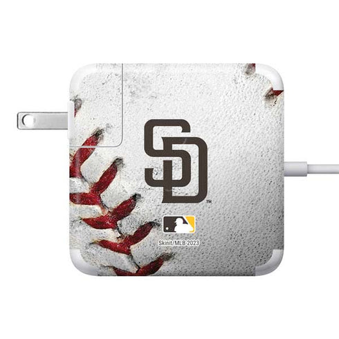 MLB San Diego Padres Game Ball 85W Power Adapter (15 and 17 inch MacBook Pro Charger) Skin