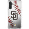 MLB San Diego Padres Game Ball Galaxy A17 Clear Case