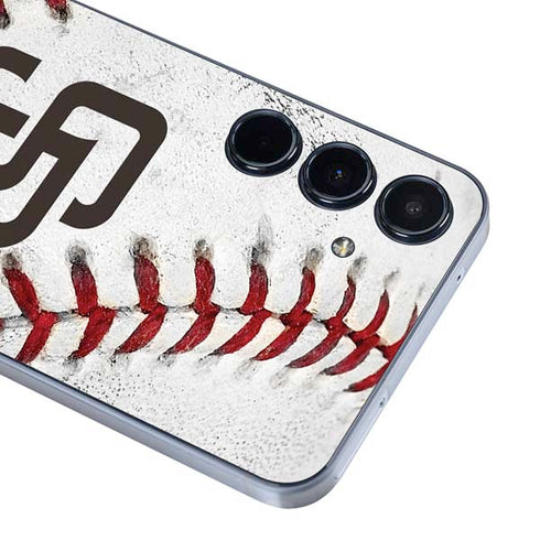 MLB San Diego Padres Game Ball Galaxy A35 5G Skin