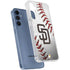 MLB San Diego Padres Game Ball Galaxy A55 5G Clear Case