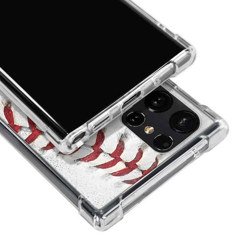 MLB San Diego Padres Game Ball Galaxy S23 Ultra Clear Case