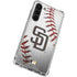MLB San Diego Padres Game Ball Galaxy S24 FE Clear Case