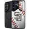 MLB San Diego Padres Game Ball Galaxy S25 Kickstand Case