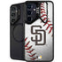 MLB San Diego Padres Game Ball Galaxy S25 Kickstand Case