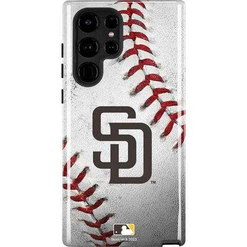 MLB San Diego Padres Game Ball Galaxy S25 Ultra Impact Case