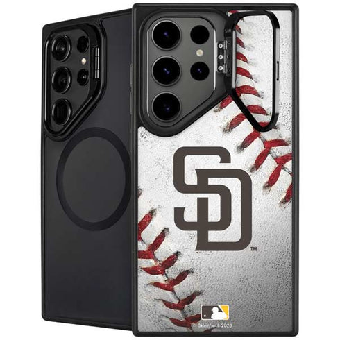 MLB San Diego Padres Game Ball Galaxy S25 Ultra Kickstand Case