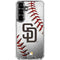 MLB San Diego Padres Game Ball Galaxy S26 Clear Case