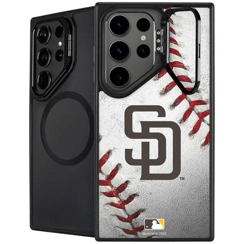 MLB San Diego Padres Game Ball Galaxy S26 Ultra Kickstand Case