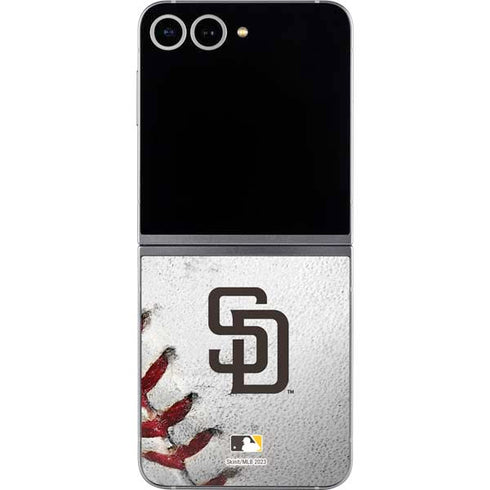 MLB San Diego Padres Game Ball Galaxy Z Flip6 Skin