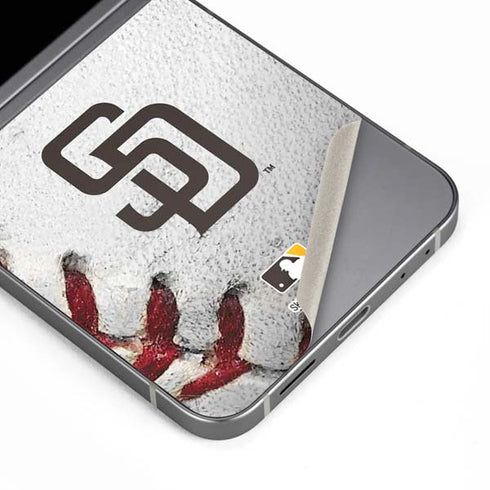 MLB San Diego Padres Game Ball Galaxy Z Flip6 Skin
