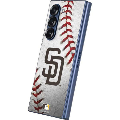 MLB San Diego Padres Game Ball Galaxy Z Fold6 Skin