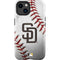 MLB San Diego Padres Game Ball iPhone 15 Impact Case