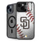 MLB San Diego Padres Game Ball iPhone 15 Plus Kickstand Case