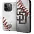 MLB San Diego Padres Game Ball iPhone 15 Pro Folio Case