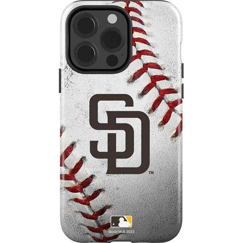 MLB San Diego Padres Game Ball iPhone 15 Pro Impact Case