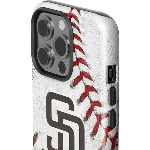 MLB San Diego Padres Game Ball iPhone 15 Pro Impact Case