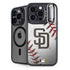 MLB San Diego Padres Game Ball iPhone 15 Pro Max Kickstand Case