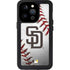 MLB San Diego Padres Game Ball iPhone 15 Pro Waterproof Case