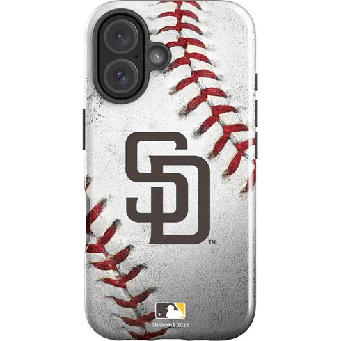MLB San Diego Padres Game Ball iPhone 16 Impact Case