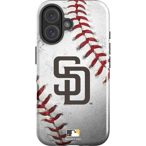 MLB San Diego Padres Game Ball iPhone 16 Plus Impact Case
