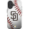 MLB San Diego Padres Game Ball iPhone 16 Plus Impact Case
