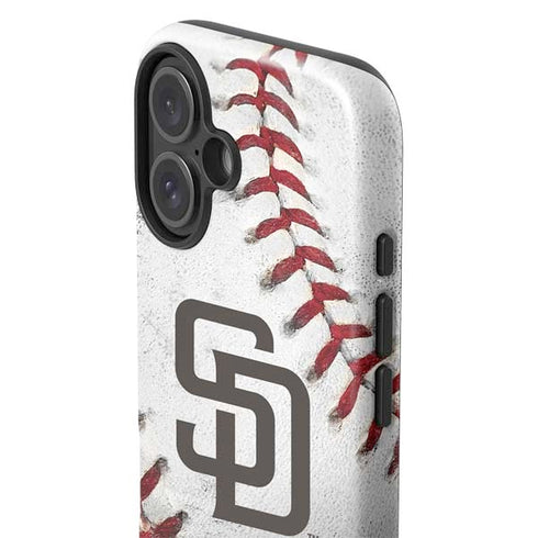 MLB San Diego Padres Game Ball iPhone 16 Plus Impact Case