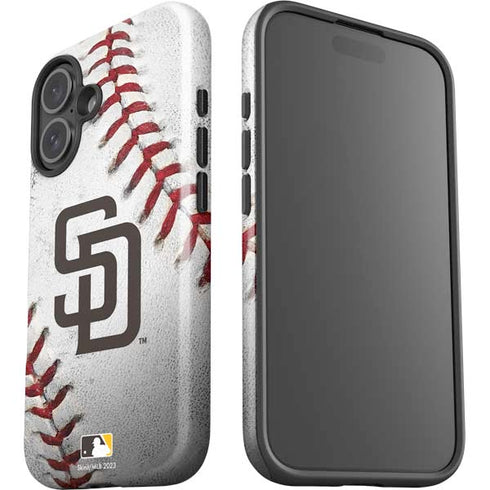 MLB San Diego Padres Game Ball iPhone 16 Plus Impact Case