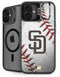 MLB San Diego Padres Game Ball iPhone 16 Plus Kickstand Case