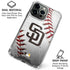 MLB San Diego Padres Game Ball iPhone 16 Pro Clear Case