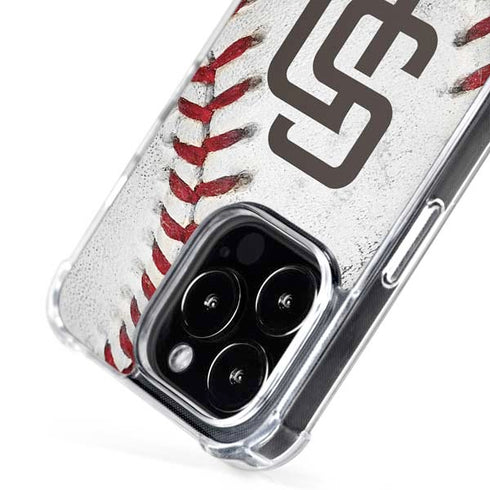 MLB San Diego Padres Game Ball iPhone 16 Pro Max MagSafe Case