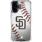 MLB San Diego Padres Game Ball iPhone 17 Clear Case