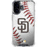 MLB San Diego Padres Game Ball iPhone 17 Clear Case