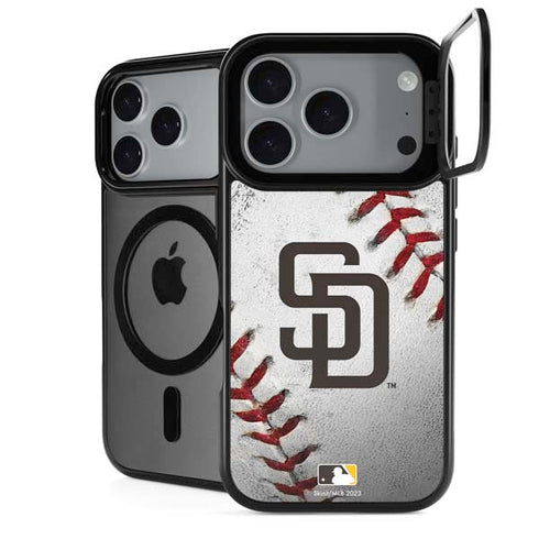 MLB San Diego Padres Game Ball iPhone 18 Pro Kickstand Case