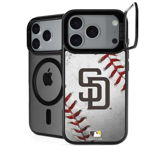 MLB San Diego Padres Game Ball iPhone 18 Pro Max Kickstand Case