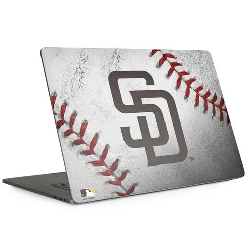 MLB San Diego Padres Game Ball MacBook Skins