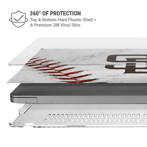 MLB San Diego Padres Game Ball MacBook Cases