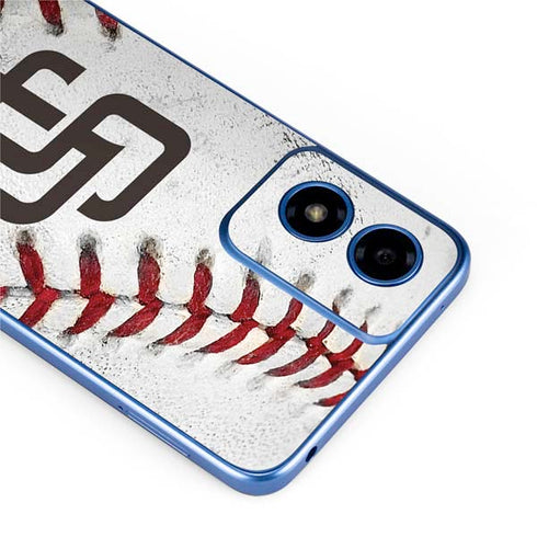 MLB San Diego Padres Game Ball Moto G Play 4G (2024) Skin