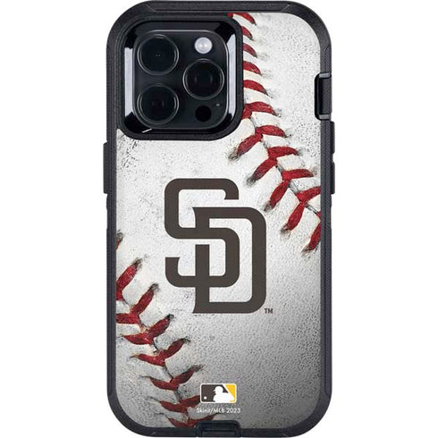 MLB San Diego Padres Game Ball Otterbox Defender iPhone Skin