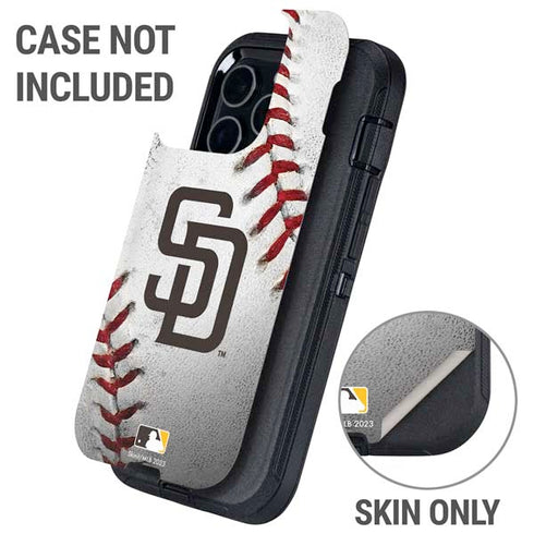 MLB San Diego Padres Game Ball Otterbox Defender iPhone Skin