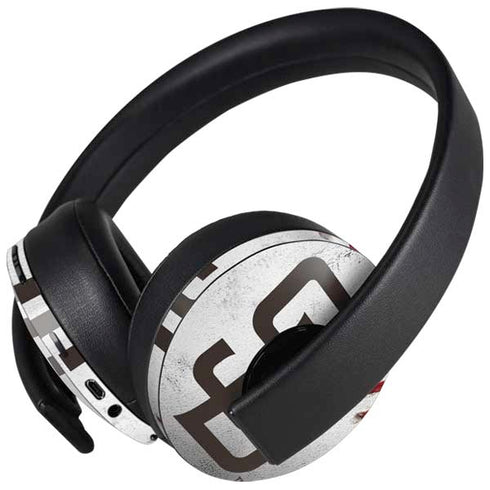 MLB San Diego Padres Game Ball PlayStation 4 Gold Wireless Headset Skin
