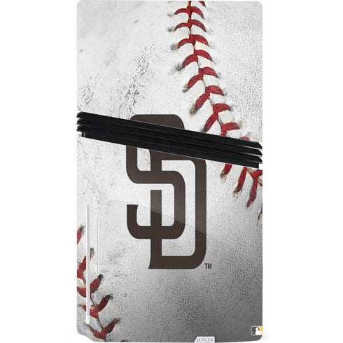 MLB San Diego Padres Game Ball PS5 Pro Disk Console Skin