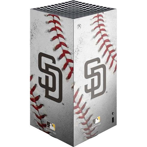 MLB San Diego Padres Game Ball XBox Series X Digital Edition Console Skin