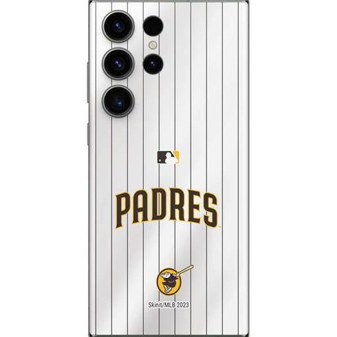 MLB San Diego Padres Home Jersey Galaxy Skins