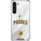 MLB San Diego Padres Home Jersey Galaxy S24 FE Clear Case
