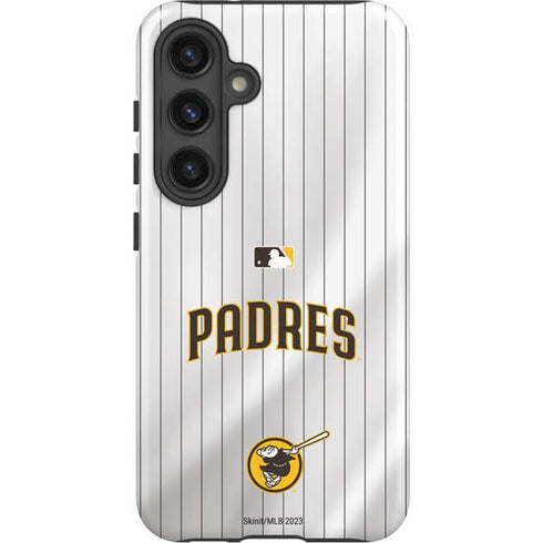 MLB San Diego Padres Home Jersey Galaxy S25 Impact Case